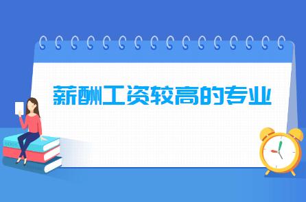 2019-2020薪酬工资较高的专业20强榜单